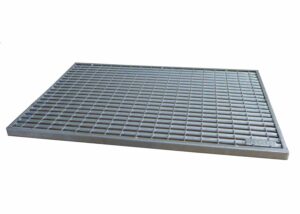 Pozinkovaný mřížkový rošt s V-profilem prutu ACO Self Vario 600×400