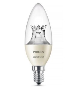 Žárovka LED SceneSwitch E14 přepínatelná 2700/2500/2200K Philips