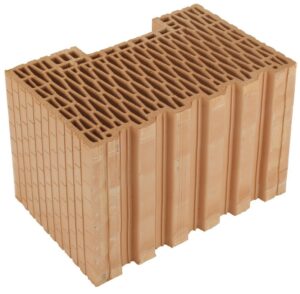 Broušená cihla HELUZ FAMILY 38-K krajová 247×380×249 mm HELUZ