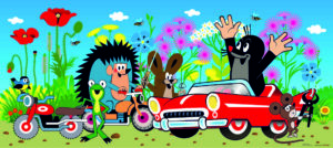 Papírová fototapeta s motivem Krtka