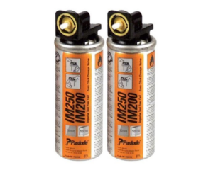 Plynová náplň mini Paslode – žlutá