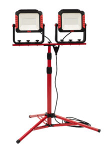 Reflektor LED na stativu dvojitý