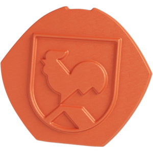 Ucpávka hřebene Betonpres Exclusiv kohout cihlově červená BETONPRES