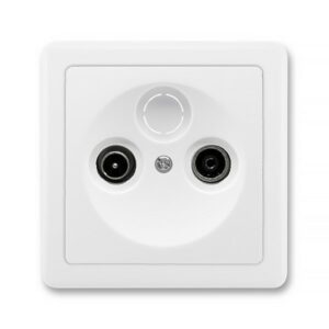 Zásuvka kompletní TV/R koncová