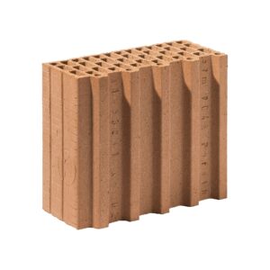 Broušená cihla POROTHERM 30 1/2 Profi P15 poloviční 125×300×249 mm WIENERBERGER