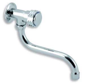 Baterie umyvadlová nástěnná na studenou vodu RETRO I chrom NOVASERVIS