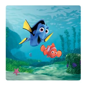 Dekorační obrázek z akrylátového plexiskla s motivem Hledá se Nemo