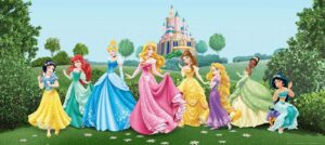 Papírová fototapeta s motivem Princezny