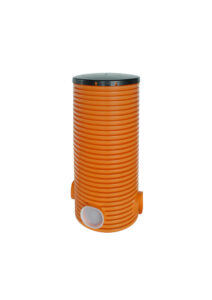 Šachta Basic control 315 z PVC-U bez lapače písku s 3 přípojkami FRÄNKISCHE ROHRWERKE