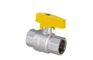 Kulový kohout plyn 3/4" FF motýl