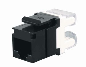 Keystone CAT5E UTP RJ45 černý Solarix