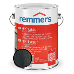 Lazura ochranná Remmers HK Lasur Grey protect granitgrau 5 l REMMERS
