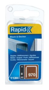 Spony Rapid Black & Decker 8 mm 1 120 ks