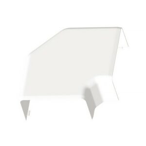 Kryt pro kanál EKD 80×40 ohybový