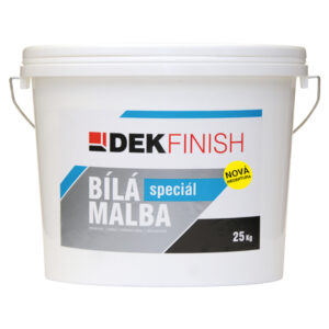 Malba interiérová DEKFINISH speciál bílá 25 kg DEK