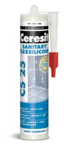 Sanitární silikon Ceresit CS 25 (280 ml/bal)