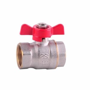 Kohout kulový na vodu 1'' FF s motýlkem