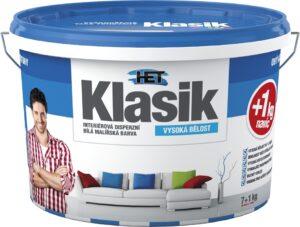 Interiérová barva HET Klasik (7+1 kg/bal) HET