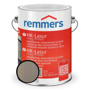 Lazura ochranná Remmers HK Lasur Grey protect wassergrau 5 l REMMERS