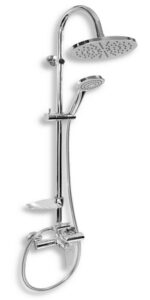 Sprchová souprava s baterii s horním vývodem NOVASERVIS