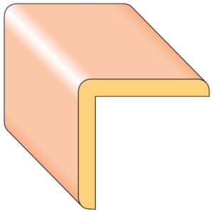 Lišta rohová R4 smrk nastavený 35×35×2000 mm