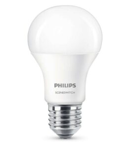 Žárovka LED SceneSwitch E27 přepínatelná 2700/4000K Philips