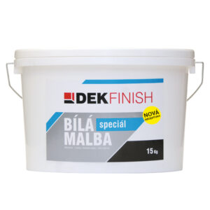Malba interiérová DEKFINISH speciál bílá 15 kg DEK