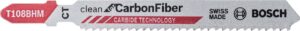 Plátek pilový na speciální použití Bosch Clean for Carbon Fibre T 108 BHM