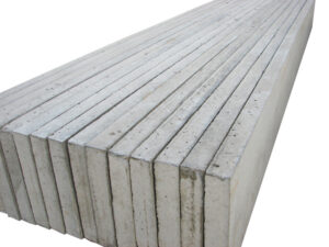 Plotová betonová podhrabová deska hladká 2450x300x50 mm AZ Plotové centrum