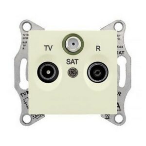 Zásuvka TV/R/SAT koncová