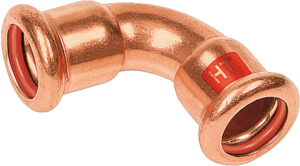 Oblouk 90° Sanha PRESS SOLAR Cu 22 FF 12002A