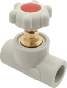 Ventil přímý plastový PP-R D25 mm