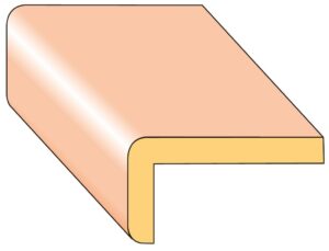 Lišta rohová R2 smrk nastavený 35×19×2000 mm