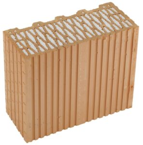 Broušená cihla HELUZ FAMILY 30-1/2 2in1 poloviční