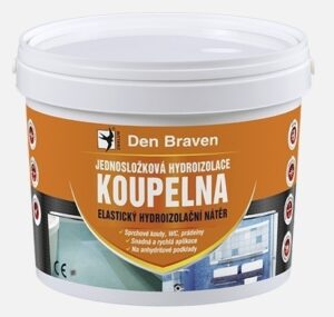 Jednosložková disperzní hydroizolace Den Braven Koupelna