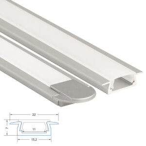 Profil ALU vestavný kompletní 1m