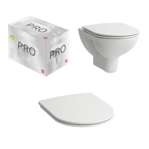 Set závěsného klozetu Laufen PRO 53 cm RIMLESS
