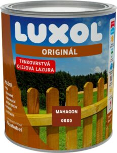 Lazura na dřevo Luxol Originál 0080 mahagon 4