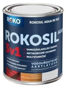 Barva samozákladující ROKOSIL Aqua 3v1 RK 612 tm. zelená 0