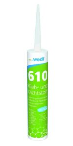 Lepící a těsnící hmota Wedi 610