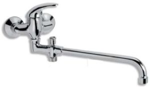 Baterie paneláková nástěnná 100 mm METALIA 55 chrom NOVASERVIS