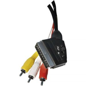 AV kabel SCART/M 3× Cinch EMOS