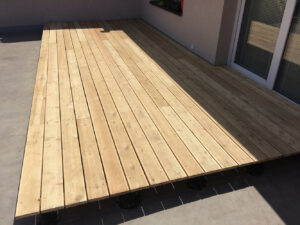 Prkno terasové AU-MEX Sibiřský modřín 27×145×4000 mm AU-MEX