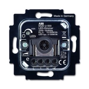 Přístroj stmívače pro krátkocestné ovládání U-500 ABB