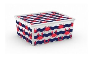 Úložný box velikosti M motiv Cute Animals krab