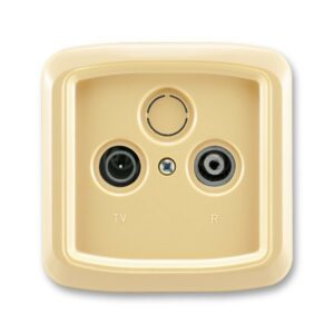 Zásuvka TV/R kompletní koncová