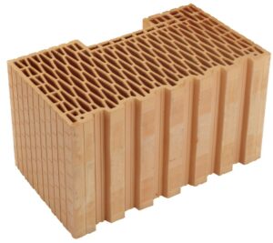 Broušená cihla HELUZ FAMILY 44-K krajová 247×440×249 mm HELUZ