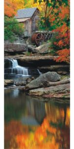 Papírová fototapeta s motivem Vodní mlýn