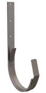 Žlabový hák dlouhý DEKRAIN 250 FeZn lakovaný ROBUST Testa di Moro RAL 8014 DEK