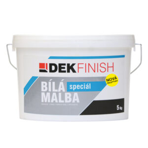 Malba interiérová DEKFINISH speciál bílá 5 kg DEK